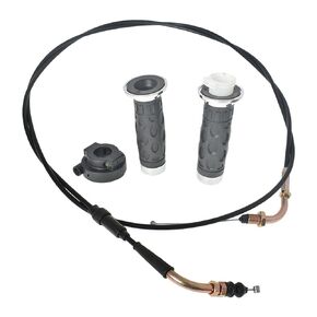 GXYWADY Go Kart Throttle Cable Handle Grip Casing Replacement for GY6 50cc 125cc 150cc Moped Scooter