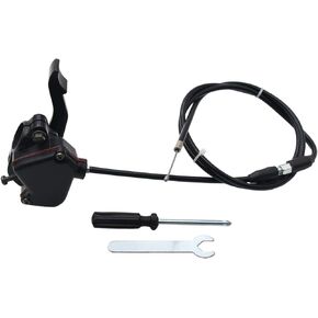 Thumb Throttle Accelerator Brake Lever Cable For 50cc 70cc 90cc 110cc 125cc 150cc 200cc 250cc 300cc ATV Quad Pit bike TaoTao (Lever +Cable)