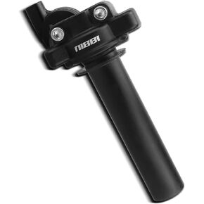 nibbi Motorcycle Throttle for Honda Yamaha Suzuki Kawasaki, High Sensitivity Short Stroke Light Control Handlebar for Motocross Dirt Bike Pit Bike, Easy to Install and Durable