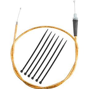 50-inch mini bicycle throttle cable compatible with MB165 196cc 5.5hp MB200 200cc 6.5hp and pit bike thermal warrior CT200U MOTOVOX MBX10 MBX11 MBX12 79cc 79.5cc