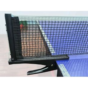 yuanclllp Ping Pong Net with Clamp, Professional Table Tennis Net and Post Set with Clamp, Portable and Easy Set Up Training Practice Mesh for 72" Regulation Table Tennis Net