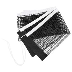 uxcell Retractable Ping Pong Net for Any Table, Portable Table Tennis Net Replacement, Folding 68" Nylon String Tension Ping Pong Table Net for Indoor Outdoor, 1 Pack Black