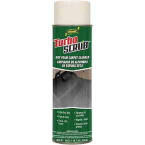 SM Arnold Turbo Scrub™ Dry Foam Carpet Cleaner 18 Oz. - Upholstery and Fabric Stain Remover, Eco-Friendly, Professional Grade, Deep Cleaning for Home and Office, Easy-to-Use, Fast-Acting Formula