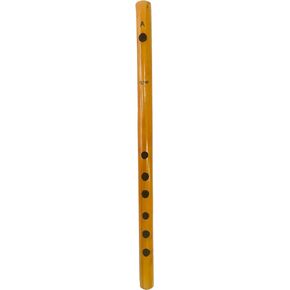15 inch Bamboo Bansuri for beginners Flute A Key Tune scale 7 Holes Fipple Woodwind Clarinet Quena Flute Musical Instrument Krishna Flute