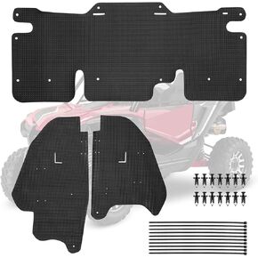 KEMIMOTO UTV Mud Guards Compatible with 2019+ Talon 1000R 1000X 2020+ Talon 1000X-4 UTV Mud Flaps Dust Shield UTV Fender Flares 1000 Accessories (3 Pack)