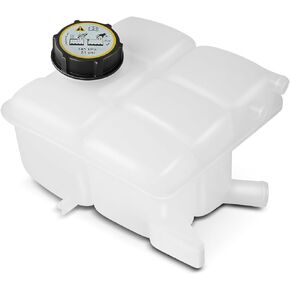 A-Premium - Coolant Recovery Reservoir Tank - W/ Cap, DOHC Engine 4,3Cyl 1.0 2.0 1.6L - Compatible with Ford Vehicles - 12-18 Focus, 13-16 Escape, 13-18 C-Max & 14-16 Transit Connect