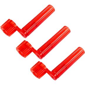 3pcs Guitar String Winder, 2 in 1 Guitar String Tool Bridge Pin Remover Speed Peg Puller Winder Tool for Acoustic Electric Guitar Bass Ukulele (Black)