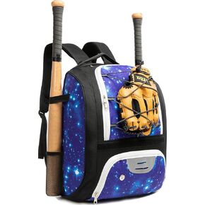 MERALIAN Baseball Backpack with Shoe Compartment, Baseball Bag for Baseball, T-Ball & Softball Equipment & Gear for Adults.