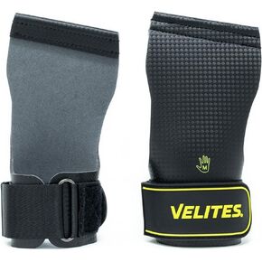 Velites Professional Athlete Hand Grips for CrossFit or High-Intensity Training | QUAD CARBON Hand Grips for Men and Women Athletes