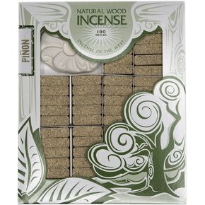 Alder Natural Wood Incense Bricks, 40 Count - Made in The USA