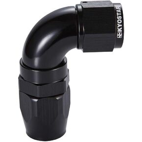 كيوستار ألومنيوم 8AN 45 درجة طرف خرطوم دوار أسود مناسب لخط الوقود المضفر #4415 in Kuwait