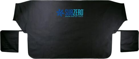 غطاء الزجاج الأمامي للسيارة SubZero 17540PB Arctic Defense للثلج والثلج، غطاء ثلجي للسيارة مع أغطية مرايا جانبية، (61 بوصة عرض × 42 بوصة ارتفاع) in Saudi Arabia