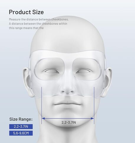 أقنعة الوجه الواقية من الأنف المكسورة من فاكيلو، واقي الوجه الرياضي لكرة السلة وكرة السلة مع مجموعتين مطورتين من الفوط المناسبة للرجال والنساء in Kuwait