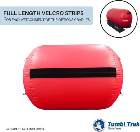 Tumbl Trak Air Barrel، أسطوانة هواء تجارية للجمباز والتشجيع، أرجواني، قطر 24 بوصة in Kuwait
