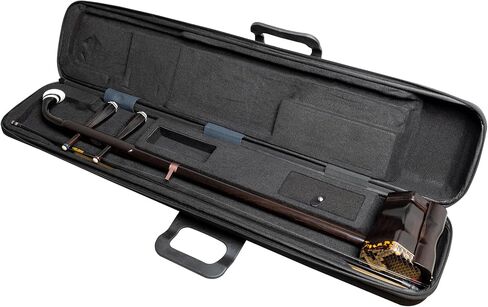 مجموعة MI&VI من خشب الأبنوس Erhu - آلة موسيقية كمان صينية مكونة من خيطين - من MIVI Music in Kuwait