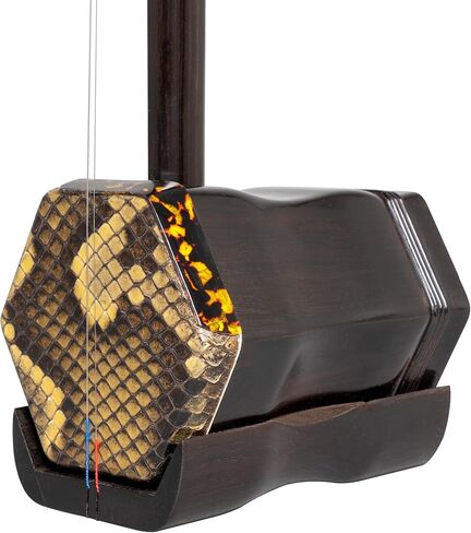 مجموعة MI&VI من خشب الأبنوس Erhu - آلة موسيقية كمان صينية مكونة من خيطين - من MIVI Music in Kuwait