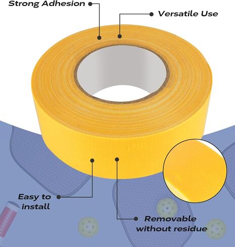 شريط ملعب كرة البيسبول للأماكن الخارجية من هولدربروف، 2 بوصة × 230 قدم - مجموعة علامات ملعب كرة البيسبول، 2 بوصة × 77 ياردة - شريط تحديد أرضية الملعب الرياضي| متعددة الأغراض| متينة للغاية ومتعددة الاستخدامات in Kuwait