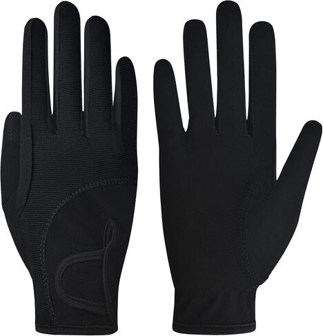 ChinFun Premium Kids Horse Riding Gloves, Color-Contrasted Children Equestrian Gloves, Summer Winter Boys Girls Youth Biking Skiing Gardening in Saudi Arabia