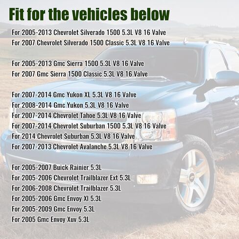 NON AFM DOD تعطيل كام عمود الحدبات مناسب لـ 2007-2013 Chevy GM 5.3L حشية رأس المحرك لـ 2005-2014 Buick Chevy Silverado Suburban GMC Sierra Yukon 5.3 L NON VVT المحرك in Kuwait