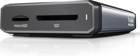 SanDisk Professional PRO-Reader SD and microSD - High Performance Card Reader for SD and MicroSD Cards, USB 3.2 Gen 1 - SDPR5A8-0000-GBAND in Saudi Arabia