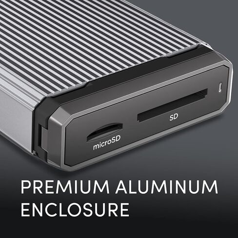 SanDisk Professional PRO-Reader SD and microSD - High Performance Card Reader for SD and MicroSD Cards, USB 3.2 Gen 1 - SDPR5A8-0000-GBAND in Saudi Arabia
