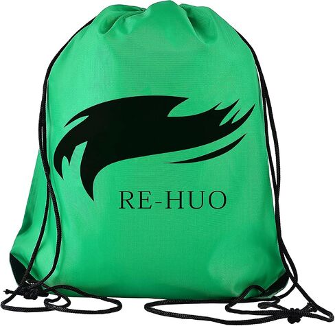 مجموعة RE-HUO مكونة من 12 سترات كرة قدم مرقمة (13-24)/دبابيس رياضية/مرايل تدريب مع حقيبة حمل مجانية in Kuwait