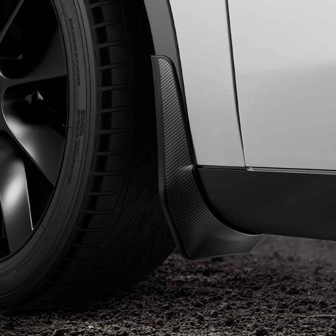 Spigen WeatherBloc Mud Flaps (Carbon Edition) All-in-One Designed for Tesla Model Y 2023 in Saudi Arabia