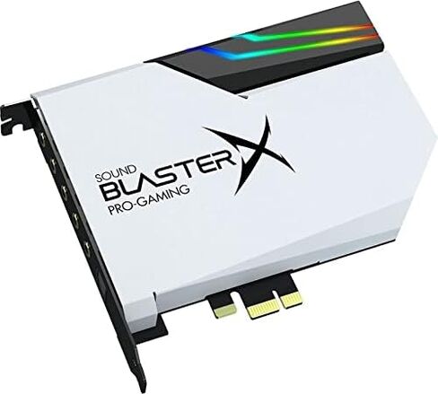 بطاقة صوت للألعاب Sound BlasterX AE-5 Pure Edition عالية الدقة PCIe وDAC (متجددة) in Saudi Arabia