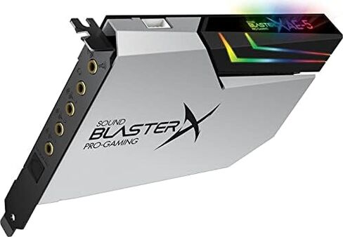 بطاقة صوت للألعاب Sound BlasterX AE-5 Pure Edition عالية الدقة PCIe وDAC (متجددة) in Saudi Arabia