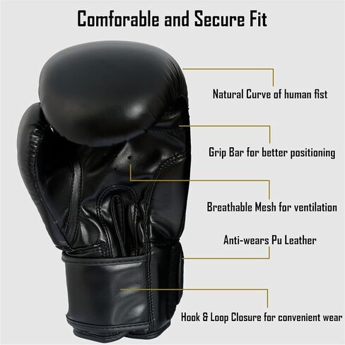 Premium Boxing Gloves for Men & Women, Pro Boxing Training Gloves, Muay Thai, MMA, Sparring Punching Gloves, Viking Heavy Bag Workout Gloves, Hand Wraps & Carry Bag Included in Saudi Arabia