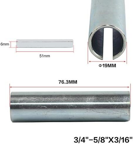 السيد مرحبا 5/8 "x 3/4" x 3 "الغاز محرك رمح محول بكرة تتحمل المخفض كم جلبة إحزم مفتاح in Kuwait