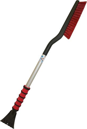 فرشاة ثلج مالوري 989-34 ميجا ماكس 34 بوصة مع مكشطة ثلج مدمجة وقبضة إسفنجية (قد تختلف الألوان) in Kuwait