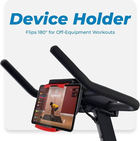 Echelon Fitness - Exercise Bike - Smart Connect Workout Bike - Magnetic Resistance Mechanism - Stationary Bikes with Speed Monitor & Adjustable Seat - Indoor Bike - Bluetooth Connectivity -136 KG in Saudi Arabia