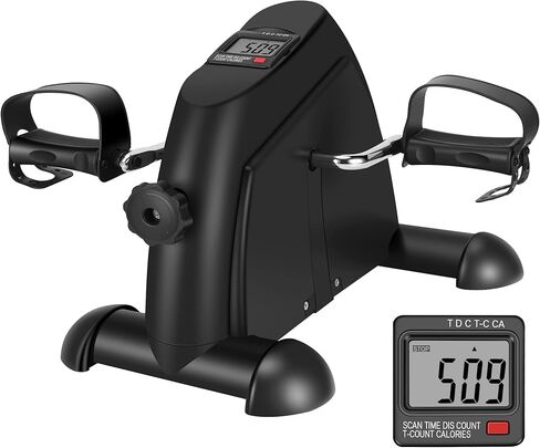 Pedal Exerciser Mini Exercise Bike for Leg and Arm Cycling Recovery Exercise Low Resistance Portable Bike in Saudi Arabia