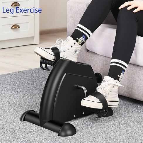 Pedal Exerciser Mini Exercise Bike for Leg and Arm Cycling Recovery Exercise Low Resistance Portable Bike in Saudi Arabia