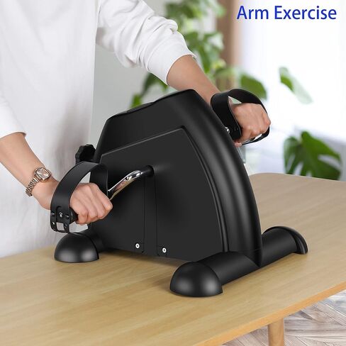 Pedal Exerciser Mini Exercise Bike for Leg and Arm Cycling Recovery Exercise Low Resistance Portable Bike in Saudi Arabia