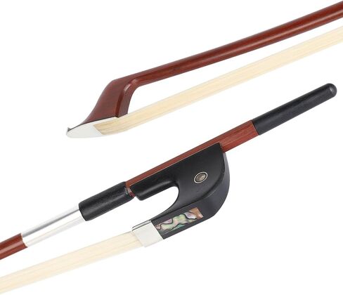 قوس باس مستقيم من LIEKE مصنوع من الخشب البرازيلي مقاس 4/4 موديل ألماني قوس مزدوج in Kuwait