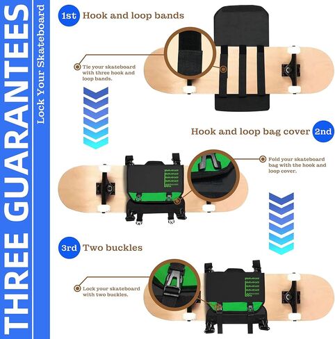 حامل حقيبة ظهر لوح التزلج مع شبكة شحن خوذة لألواح التزلج الكهربائية واللوح الطويل in Kuwait