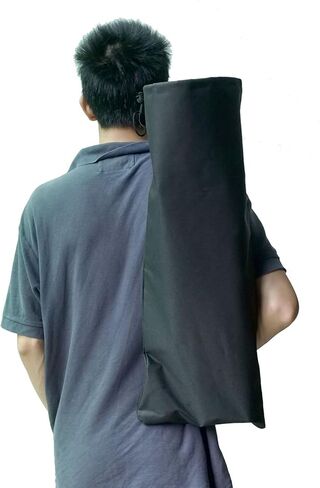 أسود صغير بيني الموز لوح التزلج على ظهره حقيبة حمل صغيرة 22 "27" 600D النايلون Longboard مجلس حقيبة يد الأشرطة in Kuwait