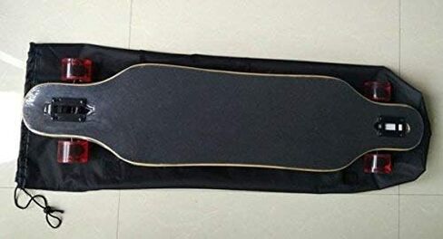 41 "أسود المهنية الكبيرة Longboard لوح التزلج حقيبة حمل حقيبة يد حقيبة يد طويلة مجلس مع شبكة in Kuwait
