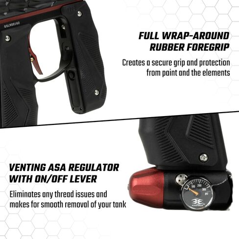 HK Army Empire Mini GS Electronic Paintball Marker (Black/Red) in Saudi Arabia