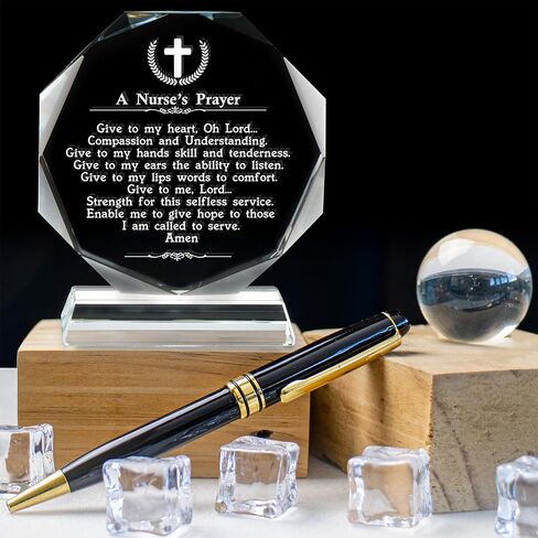 Perfect Gifts for Nurse Practitioners and Nursing School Students - Nurse's Prayer Plaque 5.1x5.7 inch: Express Your Appreciation with Thoughtful Nurse Gifts in Saudi Arabia