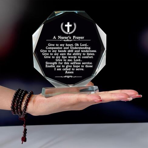Perfect Gifts for Nurse Practitioners and Nursing School Students - Nurse's Prayer Plaque 5.1x5.7 inch: Express Your Appreciation with Thoughtful Nurse Gifts in Saudi Arabia