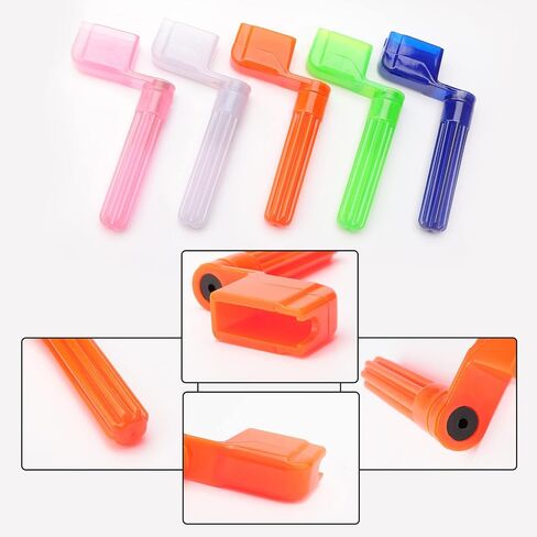 Acoustic Electric Guitar String Winder Multi-Color Guitar Peg String Winder Pin Remover Pack of 5 in Saudi Arabia