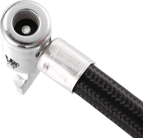 Unifizz Tire Valve Stem Extension Air Inflator Extender Hose Adapter Black Universal Fit for Car Motorcycle Bike 80cm 31" in Saudi Arabia