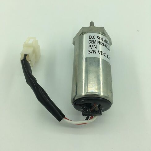 YAYALIU 12V Fuel stop Cut off solenoid valve 897329-5680 Compatible for Isuzu 3LD1 3LD2 4LE1 engine in Saudi Arabia