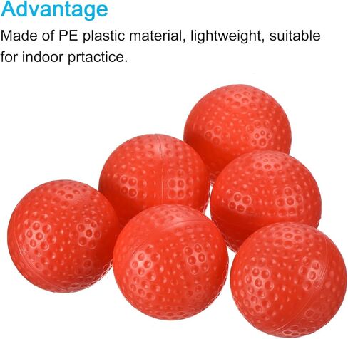 PATIKIL Golf Practice Ball, Hollow Flight Training for Indoor Swing Practice in Kuwait