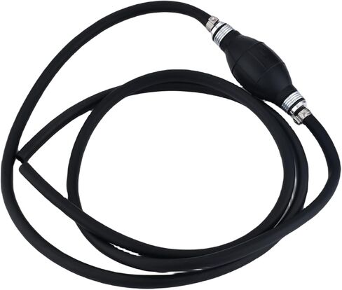 مجموعة خط الوقود البحري، خرطوم خط غاز الوقود العالمي 5/16 بوصة 8 مم لجرارات القوارب البحرية الخارجية، وتجميع وقود القوافل، لمبة تمهيدية متعددة الطبقات منخفضة النفاذ 6.8FT in Kuwait