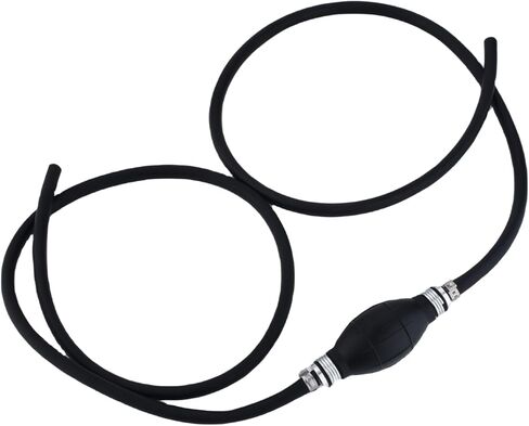 مجموعة خط الوقود البحري، خرطوم خط غاز الوقود العالمي 5/16 بوصة 8 مم لجرارات القوارب البحرية الخارجية، وتجميع وقود القوافل، لمبة تمهيدية متعددة الطبقات منخفضة النفاذ 6.8FT in Kuwait