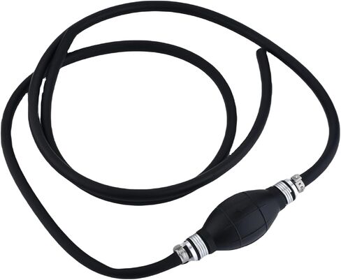 مجموعة خط الوقود البحري، خرطوم خط غاز الوقود العالمي 5/16 بوصة 8 مم لجرارات القوارب البحرية الخارجية، وتجميع وقود القوافل، لمبة تمهيدية متعددة الطبقات منخفضة النفاذ 6.8FT in Kuwait